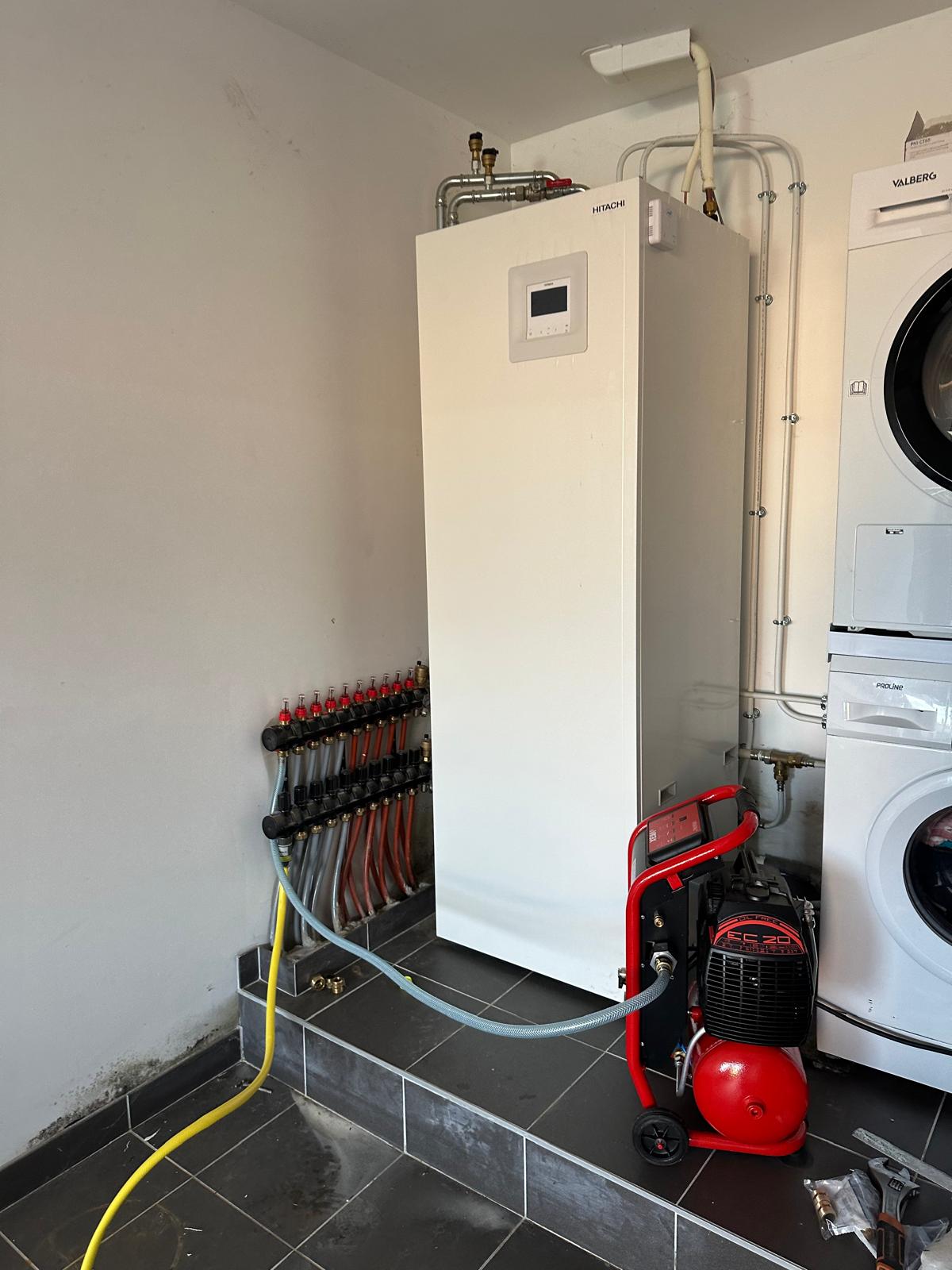Désembouage d'une installation de chauffage